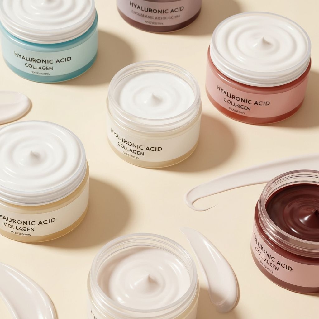 Hydrating face creams